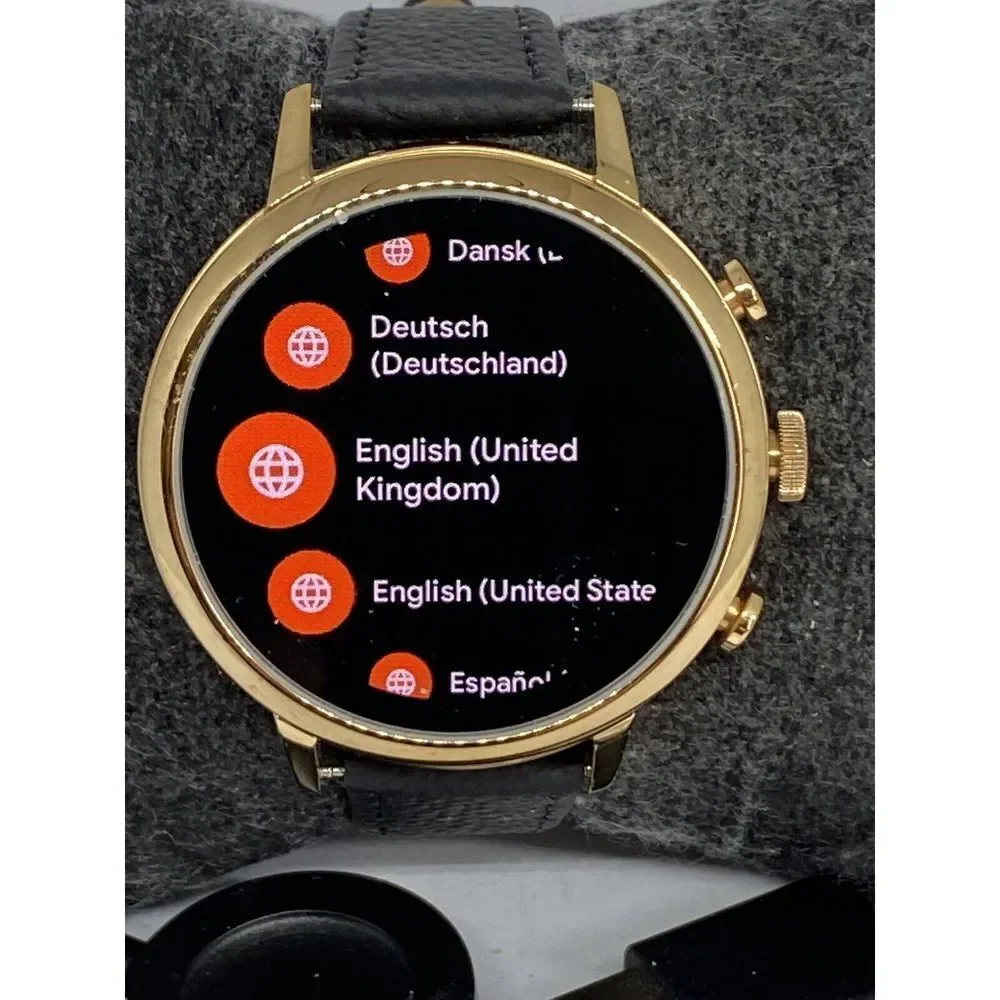 Fossil Gen 4 Authentic Digital Dial Smart Watch Custom Band FTW6031 BA300